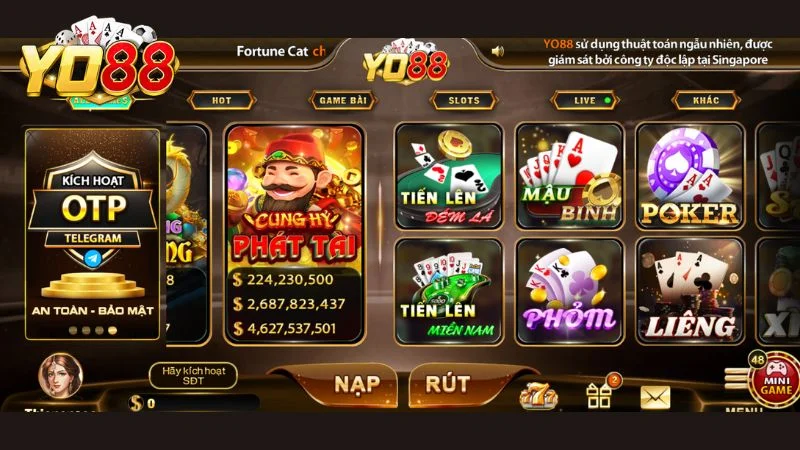 Game bài Poker tại Yo88 là trò chơi được yêu thích bậc nhất