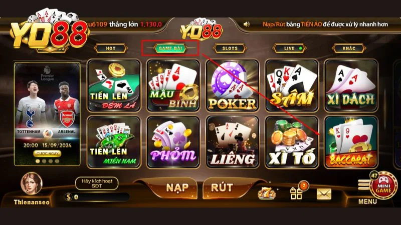 Hướng dẫn thao tác tham gia chơi Baccarat tại cổng game