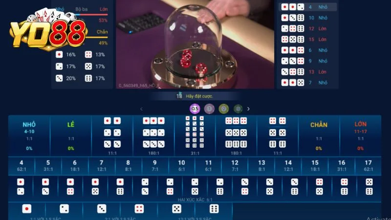 Cầu chuyền tại Yo88