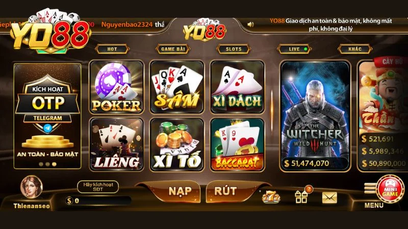 Game bài liêng Yo88 là trò chơi bài có tính giải trí cao
