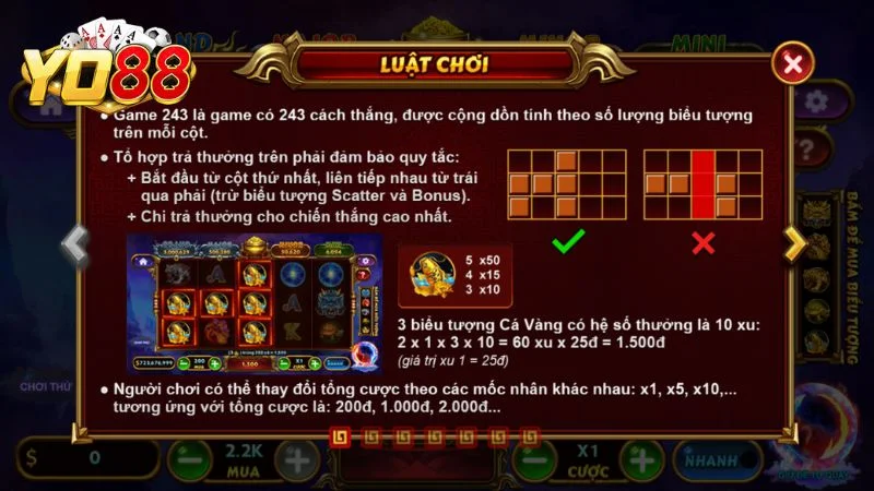 Luật chơi Nổ hũ Tứ Linh Yo88