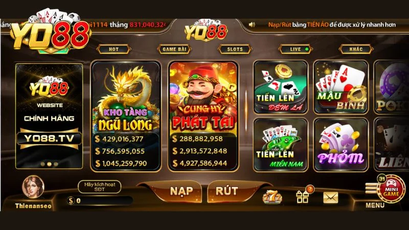 Những ưu điểm đặc biệt của game bài phỏm Yo88