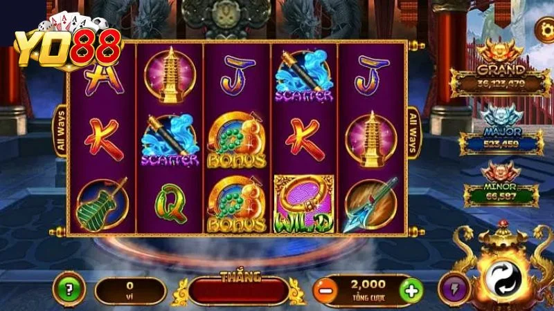 Nổ hũ Tây Du Thần Khí sở hữu đồ họa 3D chất lượng 